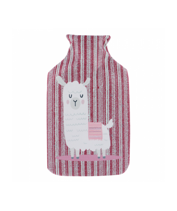 Bouillotte à l'eau Lama Rayé 2 litres Shoop's