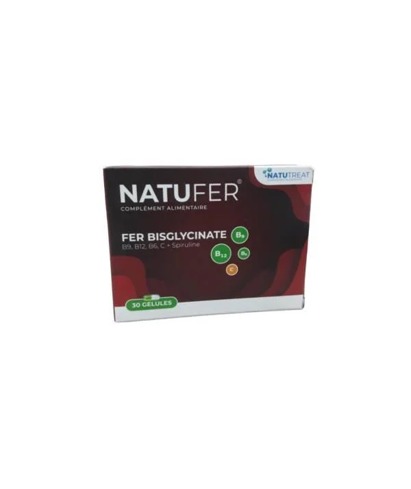 natufer bisglycinate b30 gelules