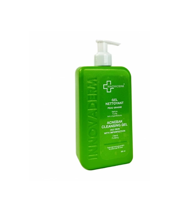 INNOVADERM ACNEBAK GEL NETTOYANT PEAU GRASSE 380ML