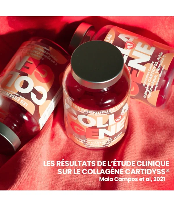 LES ESSENTIELLES LAB COLLAGENE GUMMIES CERISE - Paralabel
