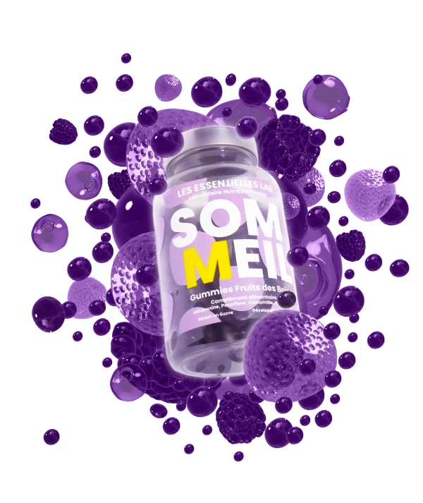 Les Essentielles Lab GUMMIES SOMMEIL : Mélatonine et plantes