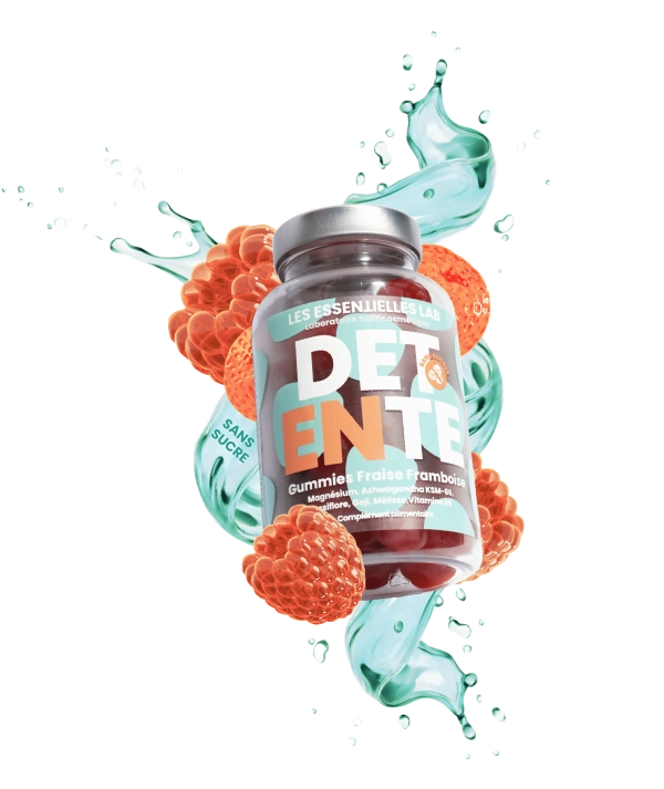 Les Essentielles Lab Gummies Détente Anti-Stress Sans Sucre