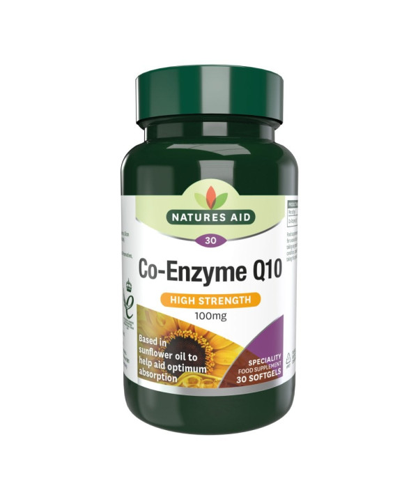 Natures Aid Co-Enzyme Q10 100mg