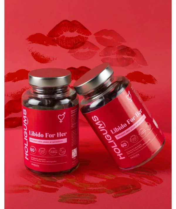 HOLISTIX - HOLIGUMS LIBIDO FOR HER 60 GUMMIES - Paralabel