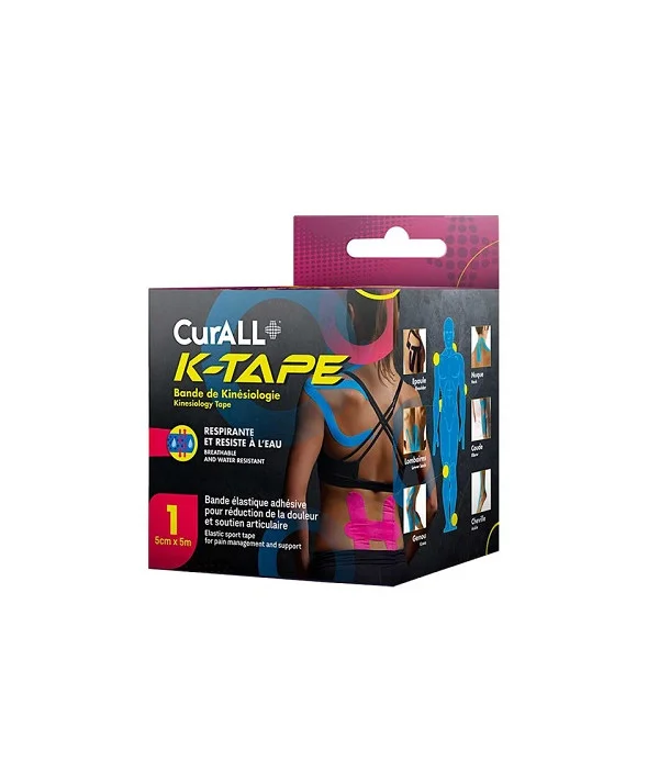CurALL K-Tape Bande de Kinésiologie
