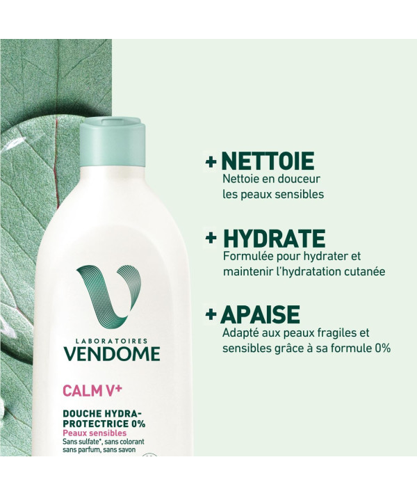 Vendome Calm V+ Douche Hydra-Protectrice 750 ML
