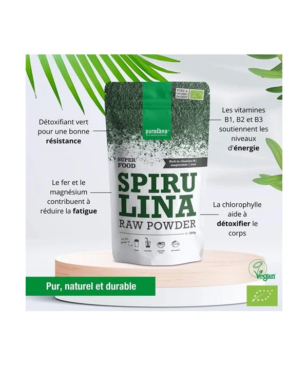 Purasana Poudre de Spiruline