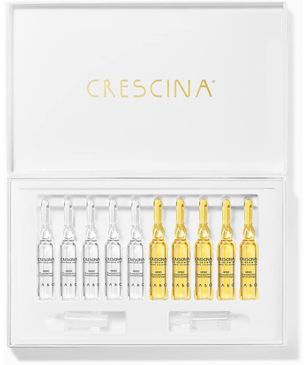 Crescina HFSC Transdermic Technology Physiologique Croissance des Cheveux 200 Femmes 20 Fioles
