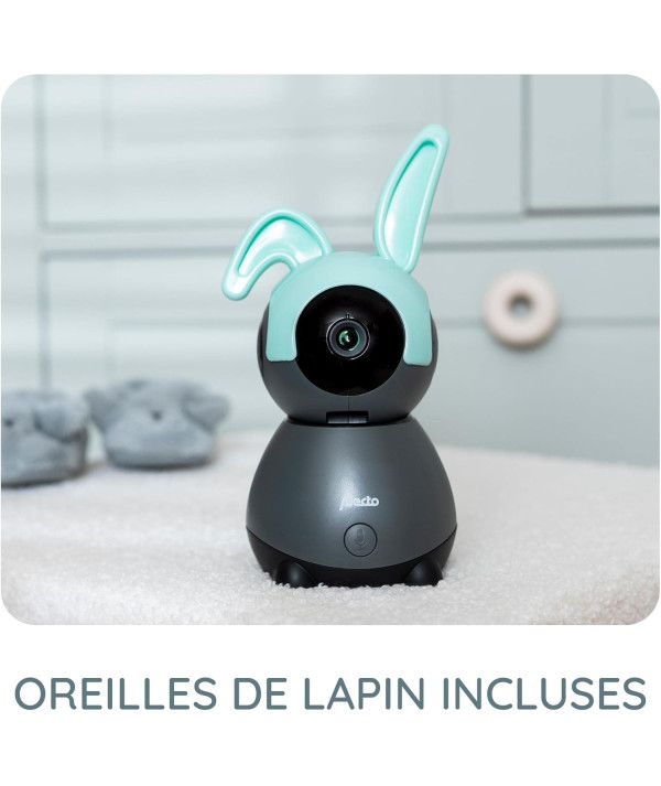 Alecto SMARTBABY10BK Babyphone WiFi avec caméra HD