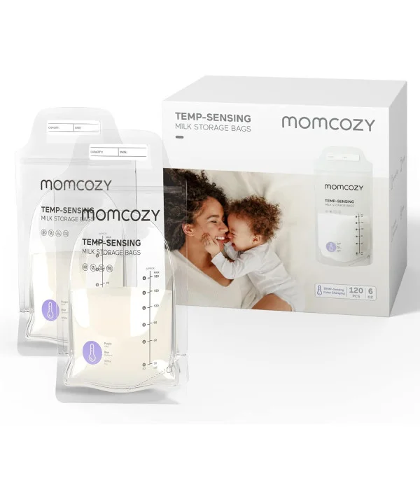 Momcozy Sachets de Congélation Lait Maternel 180mL
