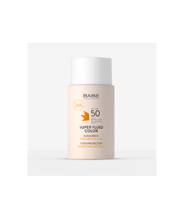 Crème visage Super Fluid protection solaire teintée SPF 50