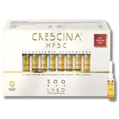 CRESCINA HFSC 500 HOMME 20 AMPOULES
