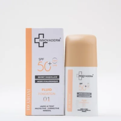 INNOVADERM Fond de Teint Minéral 1 Ivory SPF50+