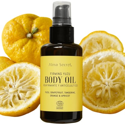 Alma Secret YUZU Glow Shimmer Body Oil Firming AND Anti Cellulite