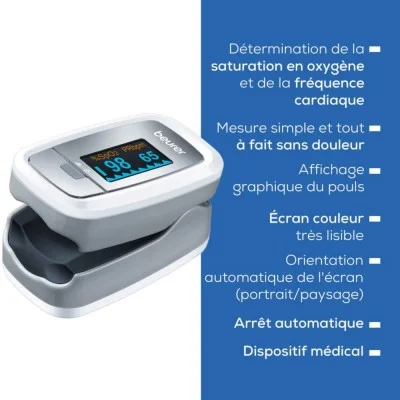 BEURER Oxymètre de poule Beurer PO30