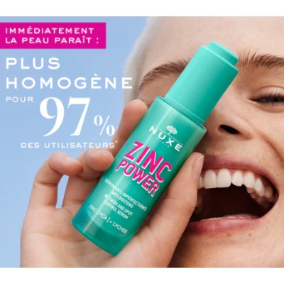 NUXE Zinc Power Sérum Anti Boutons ,30ml
