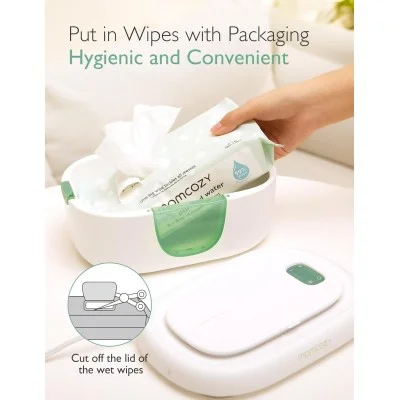 Momcozy Chauffe Lingettes & Veilleuse Intégrée