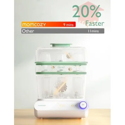 Momcozy Stérilisateur & Sécheur de Biberons 8-en-1