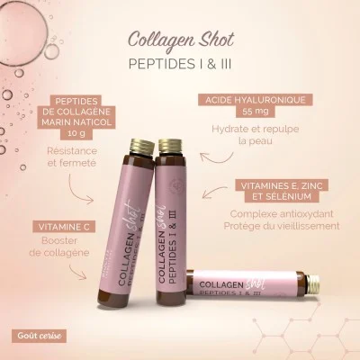 BIOCYTE COLLAGENE SHOT 10G - Parapharmacie Paralabel