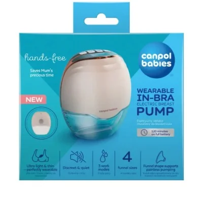 CANPOL Tire lait sans fil main libre-20/100