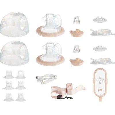 CANPOL Tire-lait sans fil mains libres double