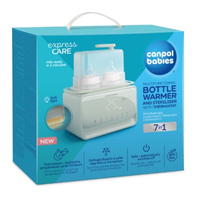 Canpol chauffe biberons et stérilisateur 7 en 1-12/218