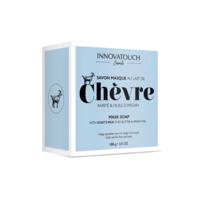 innovatouch Savon masque 2 en 1 au lait de chèvre