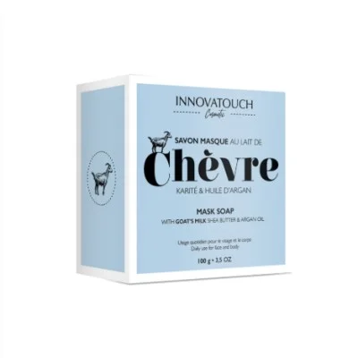 innovatouch Savon masque 2 en 1 au lait de chèvre