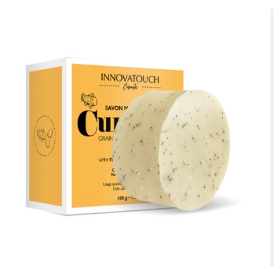 INNOVATOUCH Savon masque 2 en 1 au Curcuma