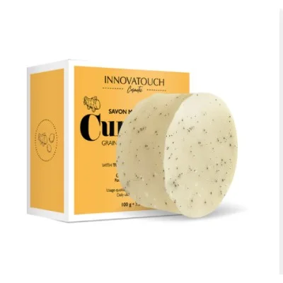 INNOVATOUCH Savon masque 2 en 1 au Curcuma