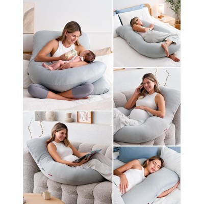 momcozy Coussin de Grossesse & Allaitement Momcozy