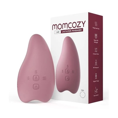 MOMCOZY MASSEUR DE LACTATION CHAUFFANT 2-EN-1