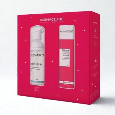 DERMACEUTIC COFFRET REVEAL 4X 15ML+ADVANCED CLEANSER 50ML (OFFERT)