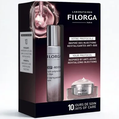 FILORGA COFFRET NCEF -REVITALIZE SERUM POLYREVITALISANT 30ML+CREME RAFFERMISSANTE 15ML (OFFERT)