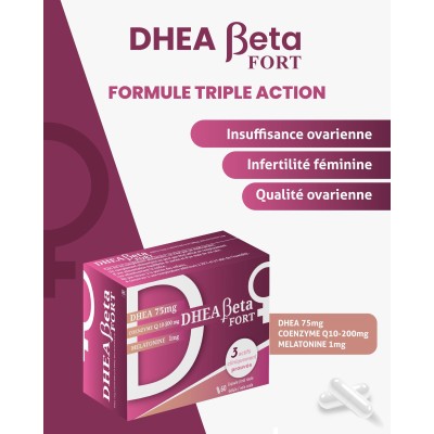 Xen DHEA BETA Fort 75MG 60 Gélules