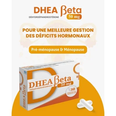 XEN DHEA Beta 50mg ,30 Gélules