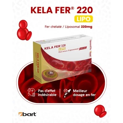 Xen Kela Fer 220 LIPO 30 Gélules
