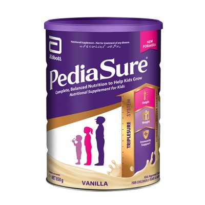PEDIASURE Complément Alimentaire Enfants Vanille 400g - 24 Vitamines Minéraux | 1-10 Ans