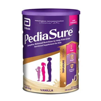 PEDIASURE Complément Alimentaire Enfants Vanille 400g - 24 Vitamines Minéraux | 1-10 Ans