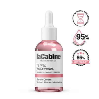 La Cabine Monoactives 0,3% Pro-Retinol Sérum Crème 30ml