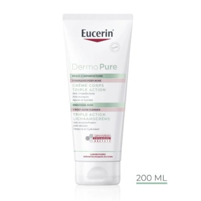 EUCERIN Dermopure Crème Corps Triple Action 200ml