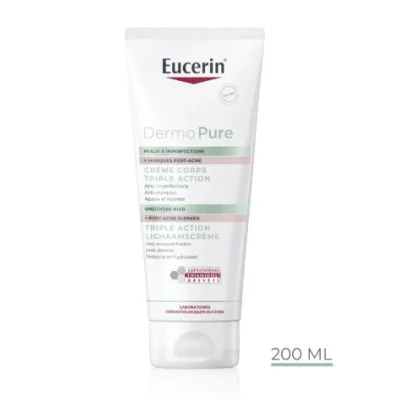 EUCERIN Dermopure Crème Corps Triple Action 200ml