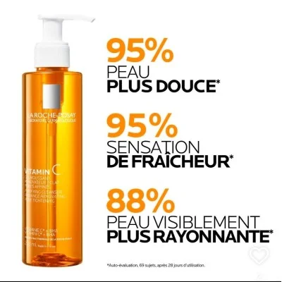 LA ROCHE POSAY VITAMIN C GEL MOUSSANT 200ML LA ROCHE POSAY VITAMIN C GEL MOUSSANT 200ML