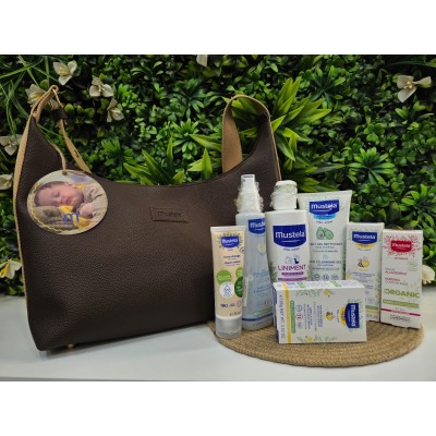 MUSTELA Sac Maternité Mommy Bag 5ème Édition - Coffret Complet Soins Bébé