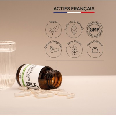 Self Probiotiques et Prébiotiques 60 gélules