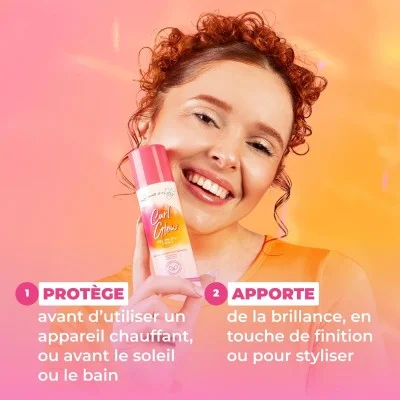 Les Secrets de Loly – Cocktail Curl Remedy – Spray capillaire hydratant Réparateur anti-fourche