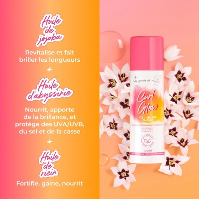 Les Secrets de Loly – Cocktail Curl Remedy – Spray capillaire hydratant Réparateur anti-fourche
