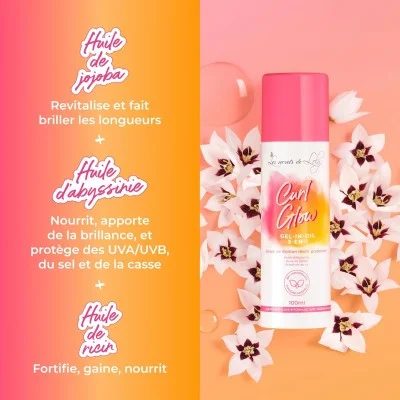 Serum Thermoprotecteur Curl Glow Les Secrets de Loly - 100ml