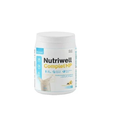 NUTRIWELL COMPLET HP POUDRE DE PROTEINES AROME VANILLE 400MG