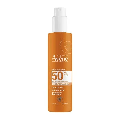 AVENE SPRAY SOLAIRE SPF50 Soins solaires Peaux sensibles SPRAY SOLAIRE SPF50
